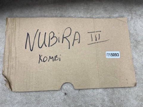 Fotele Chevrolet Nubira III J200 05-12r. KOMBI kanapa tylna KOMPLET do wyczyszczenia