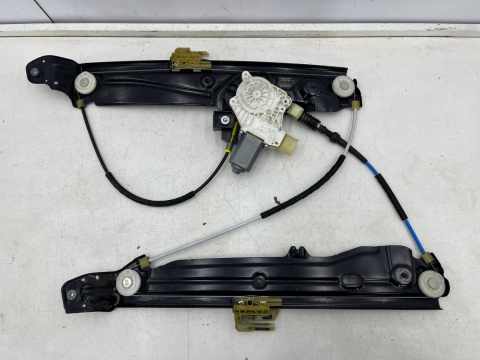 Podnośnik szyb BMW 5 F10 sedan F11 kombi 10-17r. LEWY przedni mechanizm silniczek lewy przód 6 pin 7231887 7248171 7271563