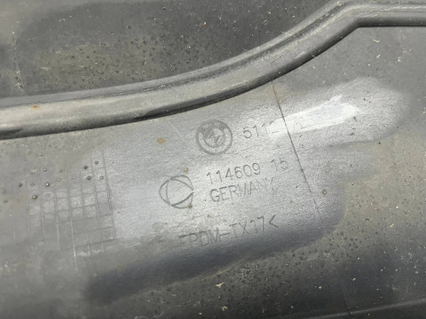 Zderzak tylny BMW 6 F12 F13 10-18r. tył 4XPDC 7233621 TIEFSEEBLAU