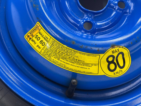 Felga Mitsubishi Colt 6 VI Z30 04-12r. Smart Forfour 454 I 4x114,3 3,5x15 et40 Koło zapasowe dojazdowe rezerwa