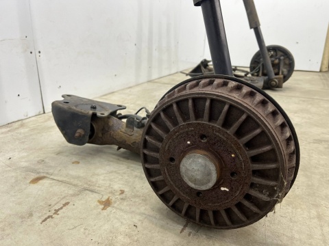 Belka zawieszenia Dacia Logan 1 I MCV kombi VAN 05-14r. DOSTAWCZAK tylna oś wózek amortyzatory ABS