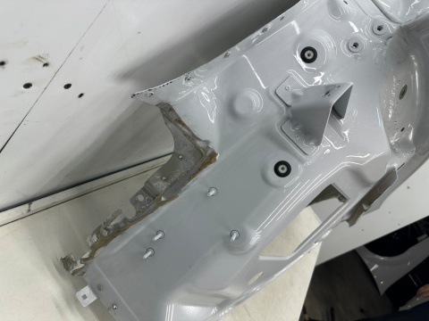 Ćwiartka Porsche Cayenne III 9y3 COUPE 19r.- prawy tylny błotnik poszycie prawy tył 9y3810652b 9y3809650b