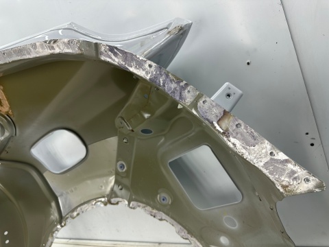 Ćwiartka Porsche Cayenne III 9y3 COUPE 19r.- prawy tylny błotnik poszycie prawy tył 9y3810652b 9y3809650b