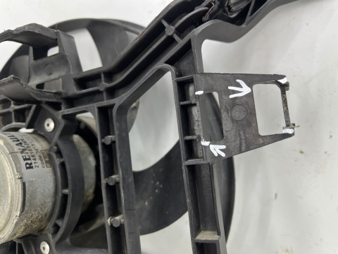 Wentylator chłodnicy Dacia Logan 1 I Mcv kombi VAN Sandero 05-14r. 1.5 dci 1.6 1.4 1.2 mpi wiatrak 214810826r