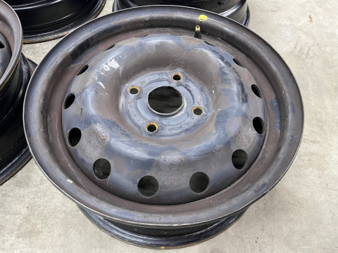 Felgi stalowe Chevrolet Nubira III J200 Lacetti 05-12r. Tacuma Rezzo 15 cali 6jx15 ET44 4x114,3 KOMPLET