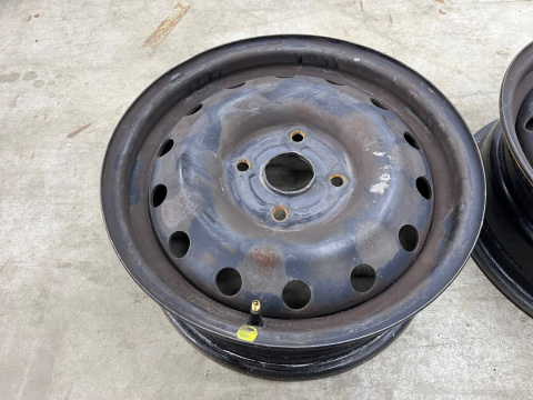 Felgi stalowe Chevrolet Nubira III J200 Lacetti 05-12r. Tacuma Rezzo 15 cali 6jx15 ET44 4x114,3 KOMPLET