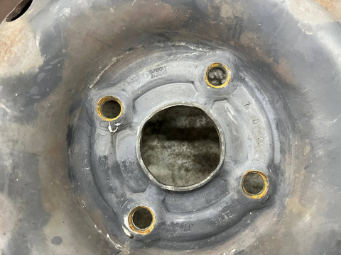 Felgi stalowe Chevrolet Nubira III J200 Lacetti 05-12r. Tacuma Rezzo 15 cali 6jx15 ET44 4x114,3 KOMPLET