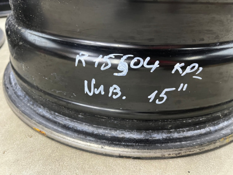 Felgi stalowe Chevrolet Nubira III J200 Lacetti 05-12r. Tacuma Rezzo 15 cali 6jx15 ET44 4x114,3 KOMPLET