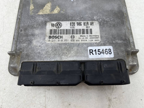 Komputer silnika Volkswagen VW golf 4 IV 1.9TDI 97-06r. diesel sterownik ECU 038906019AM 0281010091