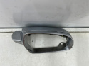 Lusterko Audi A4 B8 07-15r. prawa obudowa osłona lusterka zewnętrznego CHROMOWANE 8f0857528a 8f0857528c