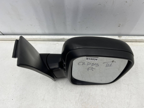 Lusterko VW Caddy 3 III 2k 03-20r. PRAWE zewnętrzne manualne 2k1857502AH