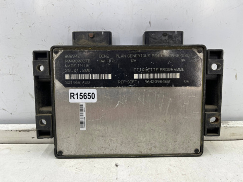 Komputer silnika Citroen Berlingo I 96-10r. 1.9 diesel sterownik ECU 9642398480 R04080027B 9839587680