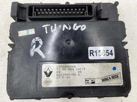 Komputer silnika Renault Twingo II 07-14r. 1.2 benzyna sterownik ECU LTPEA9604A 7700864145 