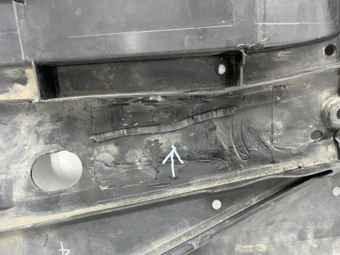 Osłona podwozia Mazda 3 III BM BN 13-18r. prawa tylna osłona płyta tył bjs7563d0