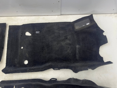 Wykładzina Chrysler PT Cruiser 00-10r. podłoga dywan mata czarna z bagażnikiem KOMPLET