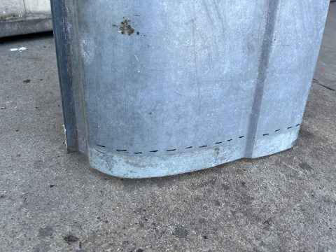 Ćwiartka Iveco Daily 4 IV H3 MAX 14r.- dach poszycie prawy bok narożnik czapka 5801485370