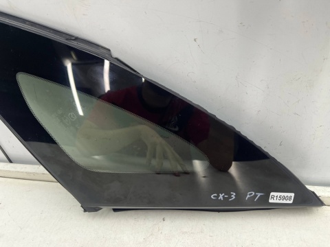 Szyba boczna Mazda CX-3 CX3 14-21r. trójkąt karoseryjna prawa tylna prawy tył oryginalna CIEMNA 