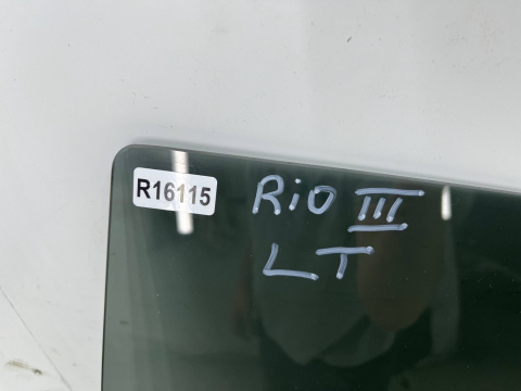 Szyba boczna Kia Rio 3 III HB 5Drzwi 11-17r. lewa tylna z drzwi oryginalna ciemna fabrycznie przyciemniona lewy tył