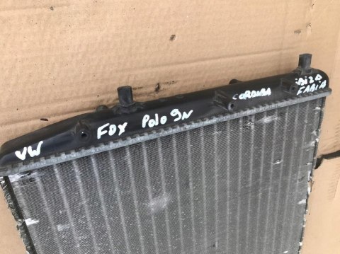 Chłodnica wody VW Polo 4 IV 9n Fox Fabia I Roomster Ibiza III 6j Cordoba 02-10r. 1.4 fsi 1.2 12v 1.4 16v 1.4 tdi SZCZELNA Nissen