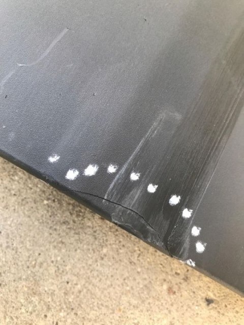 Listwa Iveco Daily 4 IV dolna boczna lewa nakładka karoserii dolna środkowa 2014r.-> 5801811475 5801811454