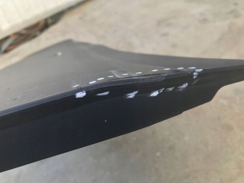 Listwa Iveco Daily 4 IV dolna boczna lewa nakładka karoserii dolna środkowa 2014r.-> 5801811475 5801811454