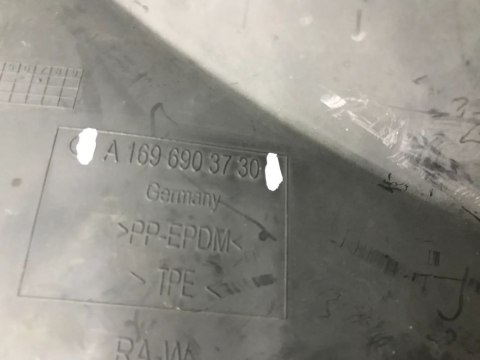 Nadkole Mercedes a-klasa w169 04-12 lewy przód lewe przednie CZĘŚĆ TYLNA