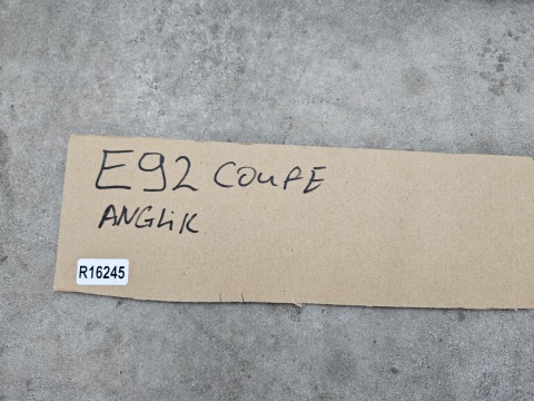 Fotele BMW E92 Coupe 04-12r. M-pakiet Sportseast kanapa tylna ANGLIK KOMPLET skóra beżowa CREMEBEIGE boczki tylne 