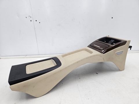 Tunel środkowy BMW E92 Coupe 04-12r. srodkowy tynel tylnej kanapy schowki kratki nawiewu CREMEBEIGE beżowy 6961645