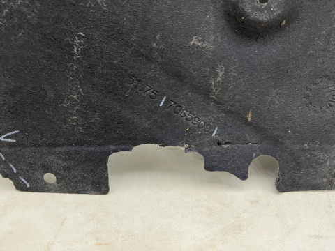 Osłona podwozia BMW E92 Coupe E93 cabrio 04-12r. LEWA osłona dolna płyta ORYGINALNA 7065909