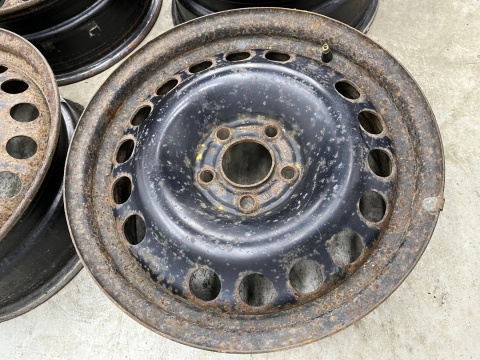 Felgi stalowe Opel Vectra C Signum Astra H Zafira Meriva Saab 16 cali 6,5jx16 ET41 5x110 KOMPLET 2160113