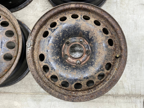 Felgi stalowe Opel Vectra C Signum Astra H Zafira Meriva Saab 16 cali 6,5jx16 ET41 5x110 KOMPLET 2160113