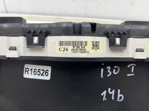 Licznik Hyundai i30 I FD 07-12r. 1.4b benzyna zegary 257 tyś. km. 94033-2r000 11001-764801u