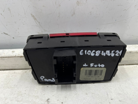 Włącznik świateł awaryjnych Fiat Panda 2 II 03-12r. przycisk świateł przeciwmgielnych 735357118