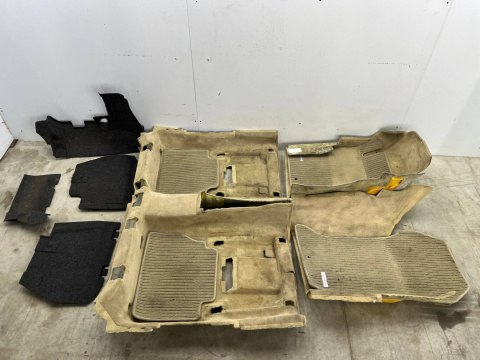 Fotele Mercedes w210 KOMBI 95-02r. kanapa tylna boczki drzwi KOMPLET skóra pompowane elektryczne z pamięcią beżowe