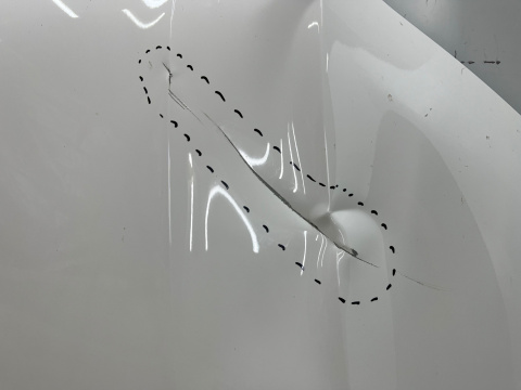 Maska VW Crafter 2 II 7C Man TGE 16r.- pokrywa silnika 7C0823155