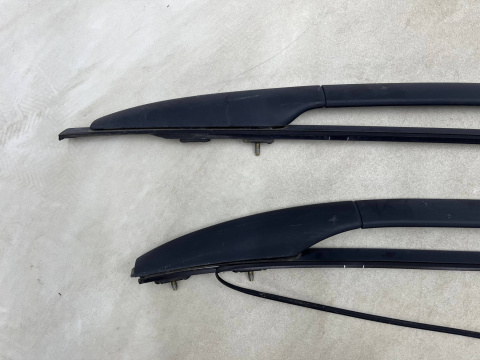 Relingi dachowe Mercedes w210 KOMBI 95-02r. lewa prawa + listwy nakładki KOMPLET