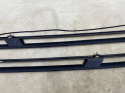 Relingi dachowe Mercedes w210 KOMBI 95-02r. lewa prawa + listwy nakładki KOMPLET