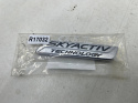 Znaczek Mazda CX-5 II CX5 II 17r.- Emblemat Skyactiv Technology napis na klapę NOWY 110x21mm. ORYGNALNY kb7w-51-771