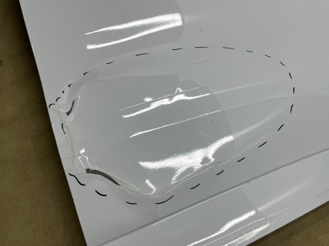 Drzwi Ford Custom Mk2 II 23r.- prawe przednie prawy przód 