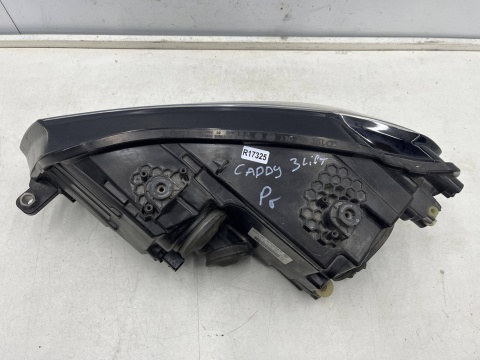 Lampa reflektor VW Caddy III 3 Lift 15-20r. PRAWA przednia zwykła H4 w21/5w h21w prawy przód 2k1941016a