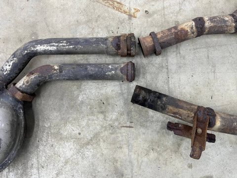 Wydech Mercedes w210 KOMBI 95-02r. 3.2 v6 benzyna KOMPLETNY tłumik katalizatory PEŁNE NIE WYBITE