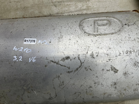 Wydech Mercedes w210 KOMBI 95-02r. 3.2 v6 benzyna KOMPLETNY tłumik katalizatory PEŁNE NIE WYBITE