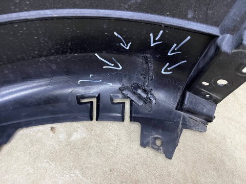 Zderzak przedni Mazda CX-5 CX5 II 2 17-21r. Przedlift przód 4XPDC spryski KB8A-50031