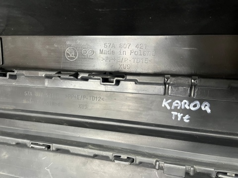 Zderzak tylny Skoda Karoq 21r.- Lift tył 4XPDC 57A807421