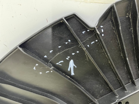 Osłona pod zderzak Audi A6 C8 S-line Sline 18r.- przednia płyta dolna podwozia pod silnik 4k0807611