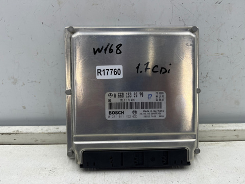 Komputer silnika Mercedes w168 A-klasa Vaneo w414 97-04r. 1.7 CDi sterownik ECU a6681530979 0281011152