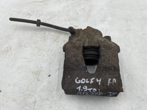 Zacisk hamulcowy VW Golf IV V VI Polo III IV Audi A3 8l 8p Leon I II Ibiza III IV Fabia Octavia Caddy 3 prawy przedni jarzmo 