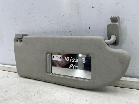 Daszek Seat Ibiza 3 III 6L Cordoba II 02-08r. prawy przeciwsłonecznik pasażera osłona słoneczna prawa 