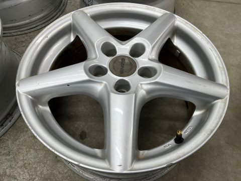 Felga Volvo C70 V70 S70 Ford Focus Enzo 7jx16 5x108 ET43 felgi aluminiowe 16 cali KOMPLET KBA 46598