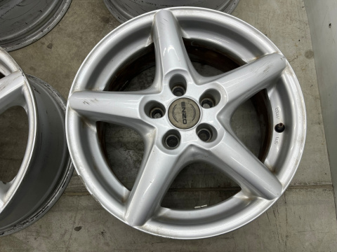 Felga Volvo C70 V70 S70 Ford Focus Enzo 7jx16 5x108 ET43 felgi aluminiowe 16 cali KOMPLET KBA 46598